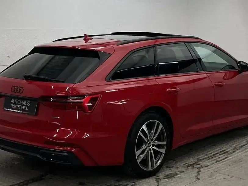 Second-hand Audi A6 S-Line 305 CP (224 kW) 2023 Roșu Break