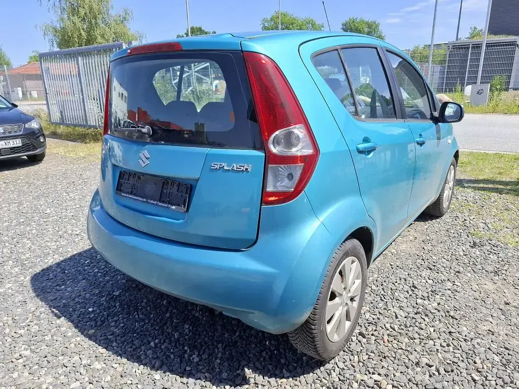 Gebraucht Suzuki Splash Club 86 PS (63 kW) 2009 Blau Kleinwagen