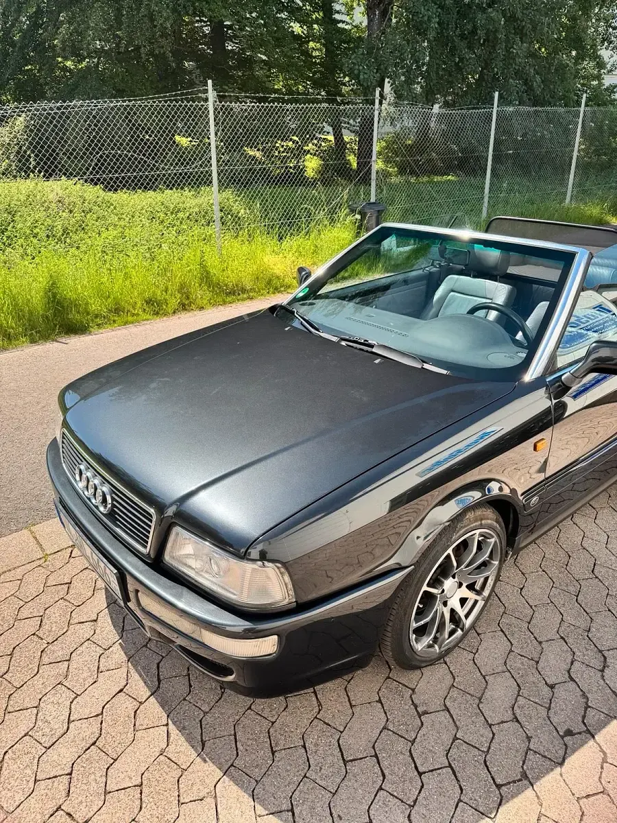 Gebraucht Audi Cabriolet 116 PS (85 kW) 1997 Schwarz Cabrio