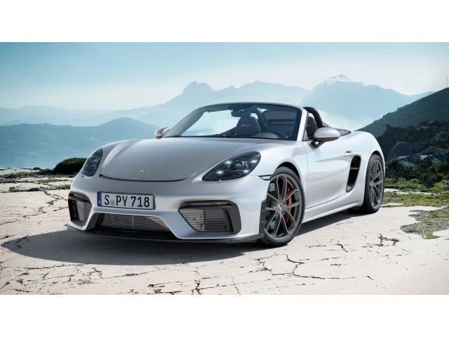 Silber Gebraucht 2022 Porsche 718 Spyder Cabrio | 111.900 € (Guter Preis) - Bild 1/4