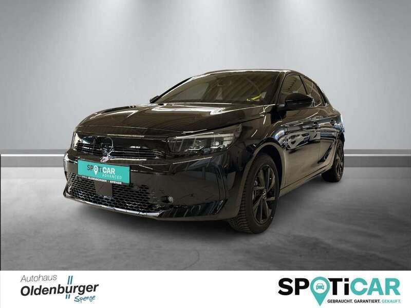 Schwarz (karbon schwarz metallic) Neu 2025 Opel Corsa Limousine | 28.445 € - Bild 1/4