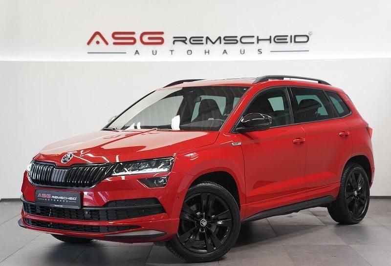 Rot Gebraucht 2019 Skoda Karoq SportLine SUV | 29.900 € (Fairer Preis) - Bild 1/3