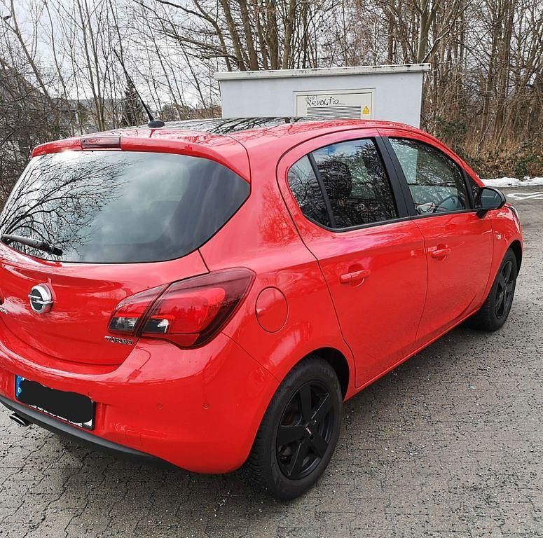 Gebraucht Opel Corsa Color Edition 116 PS (85 kW) 2016 Rot Kleinwagen
