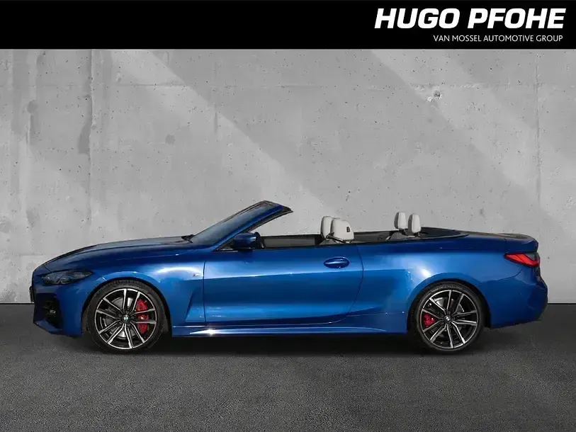 Gebraucht BMW 420 Cabriolet M Sport 190 PS (139 kW) 2023 Portimao blau metallic Cabrio