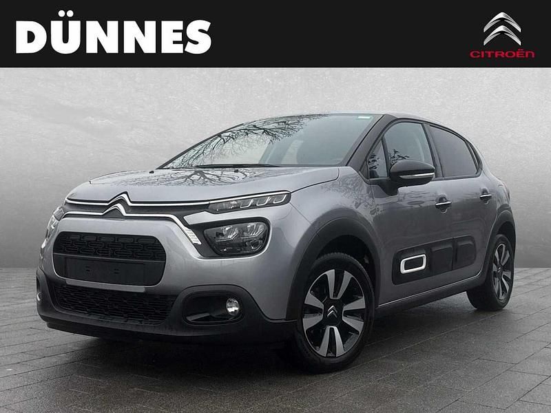 Grau (stahlgrau metallic) Gebraucht 2024 Citroën C3 PureTech Kleinwagen | 14.990 € (Guter Preis) - Bild 1/4