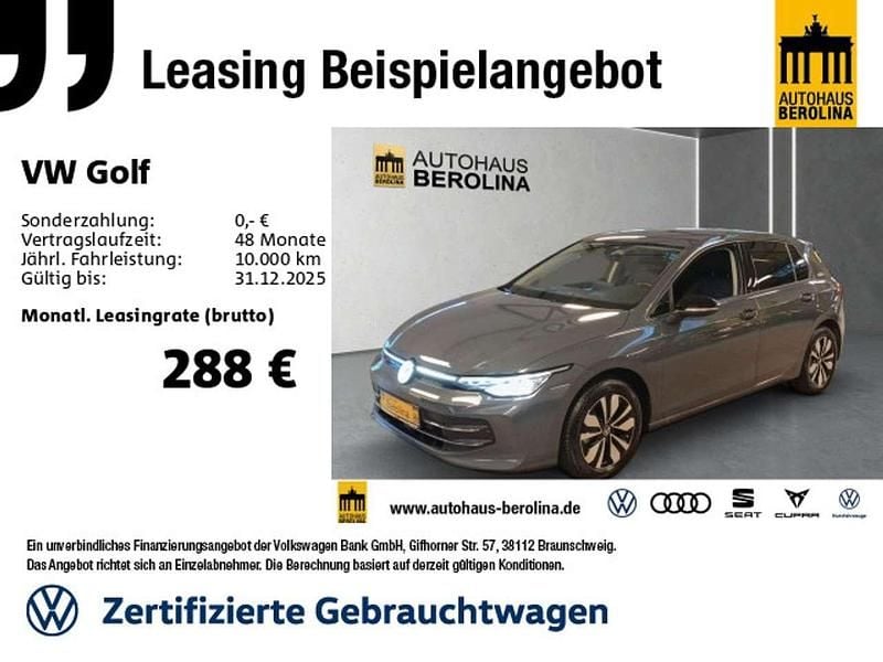 Grau Gebraucht 2025 VW Golf VIII Goal Limousine | 28.888 € (Guter Preis) - Bild 1/4