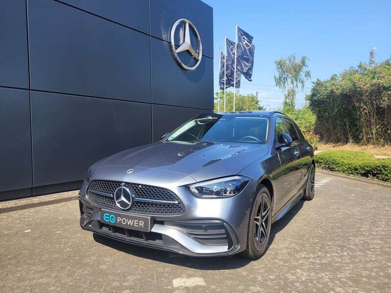 Selenitgrau metalliclack Gebraucht 2023 Mercedes C300e AMG Line Premium Kombi | 51.500 € (Teuer) - Bild 1/4