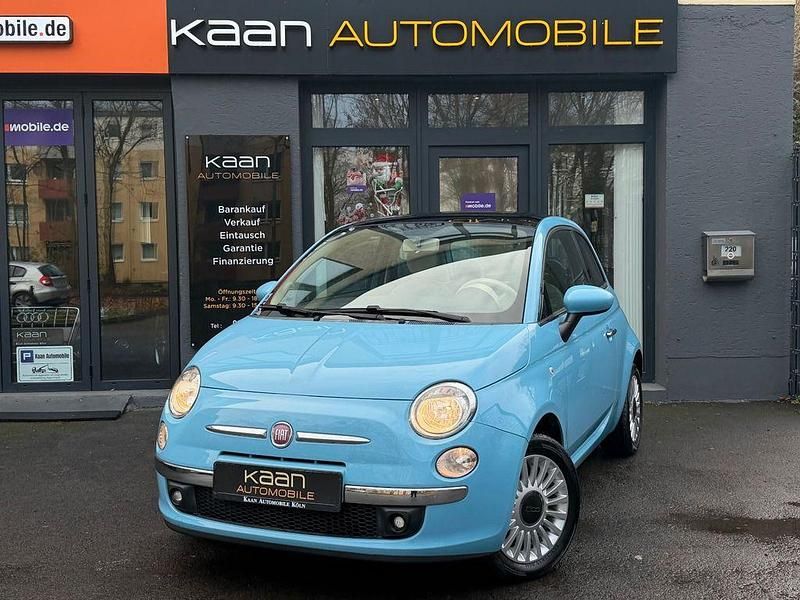 Pastellblau Gebraucht 2010 Fiat 500 Lounge Kleinwagen | 4.999 € (Fairer Preis) - Bild 1/4