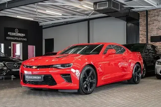 Gebraucht Chevrolet Camaro 453 PS (333 kW) 2018 Rot Coupé