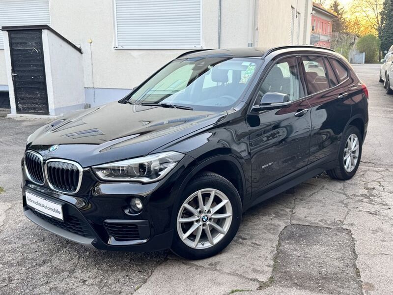 Schwarz Gebraucht 2016 BMW X1 Advantage SUV | 16.990 € (Guter Preis) - Bild 1/4