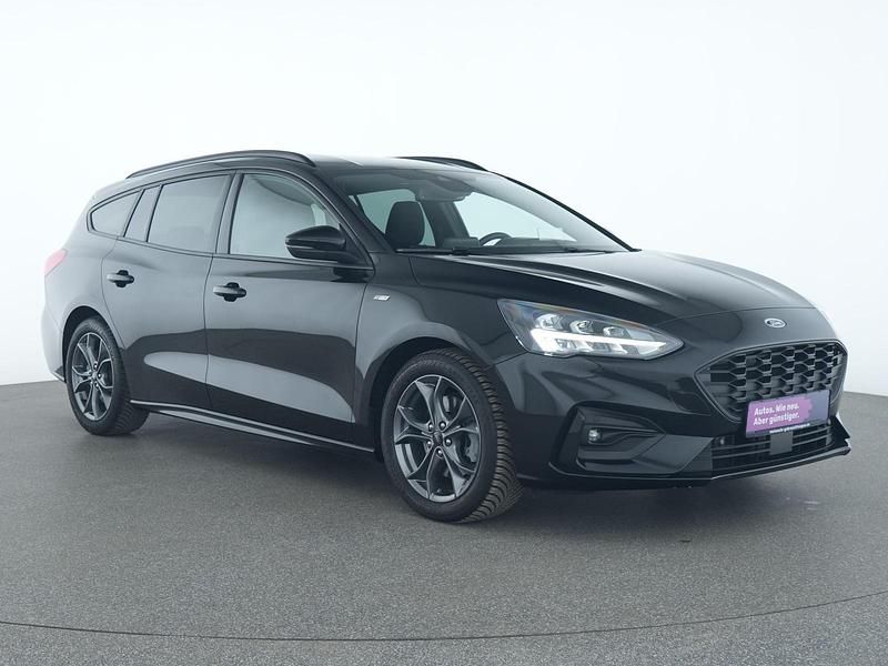 Gebraucht Ford Focus ST-Line 125 PS (91 kW) 2021 Schwarz Kombi