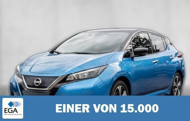 Blau metallic Gebraucht 2021 Nissan Leaf Kleinwagen | 18.230 € (Fairer Preis) - Bild 1/4