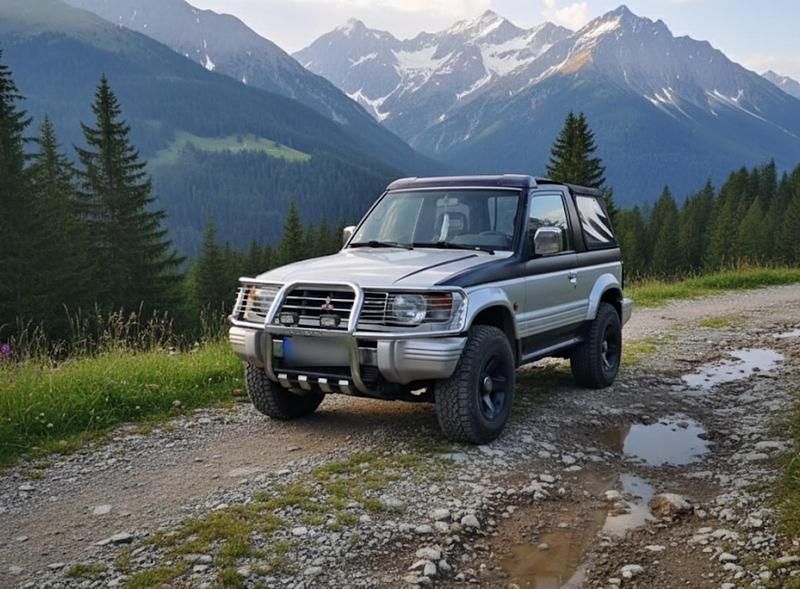 Silber Gebraucht 1998 Mitsubishi Pajero SUV | 11.350 € - Bild 1/4