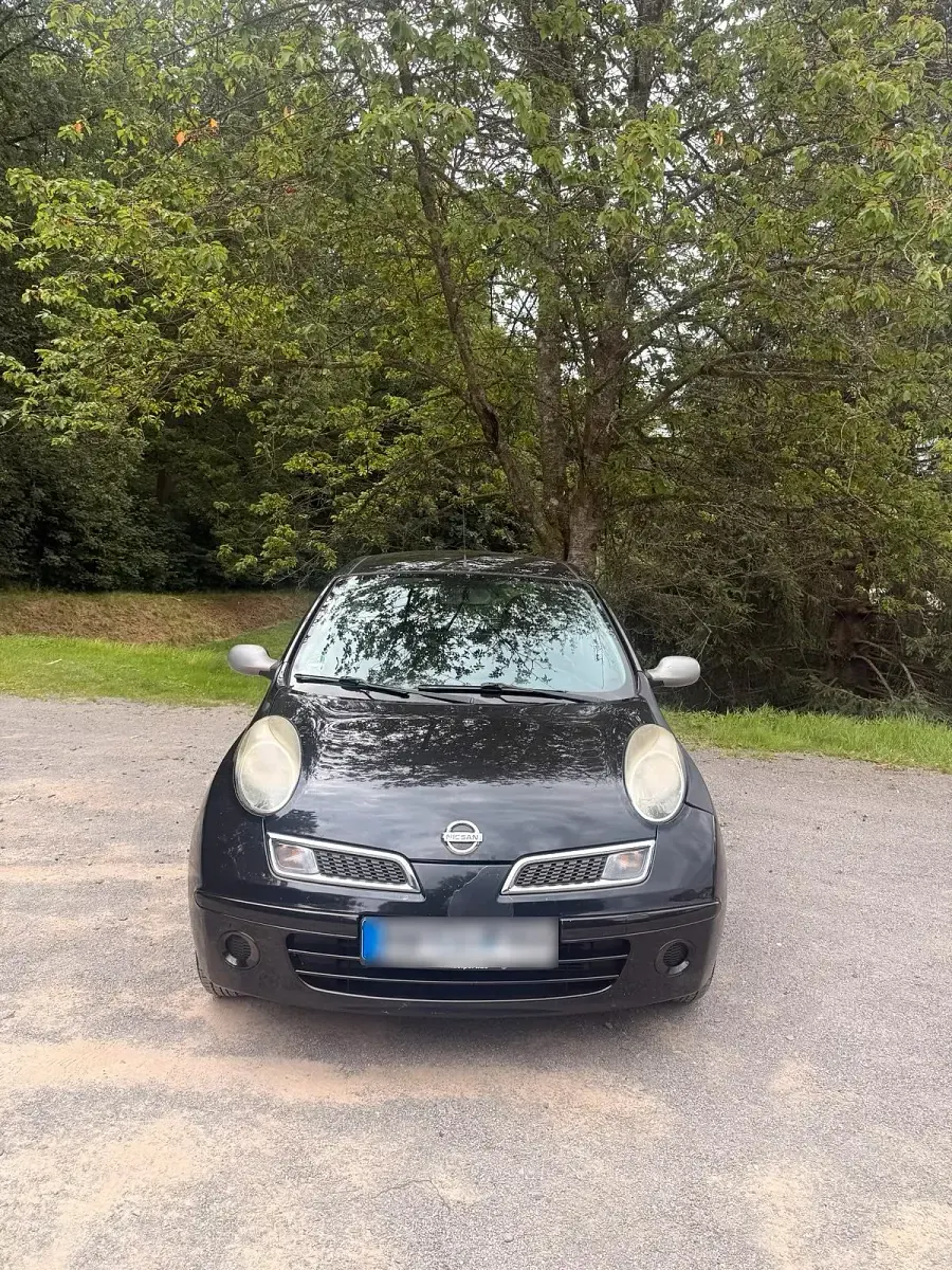 Gebraucht Nissan Micra 65 PS (47 kW) 2008 Schwarz Coupé