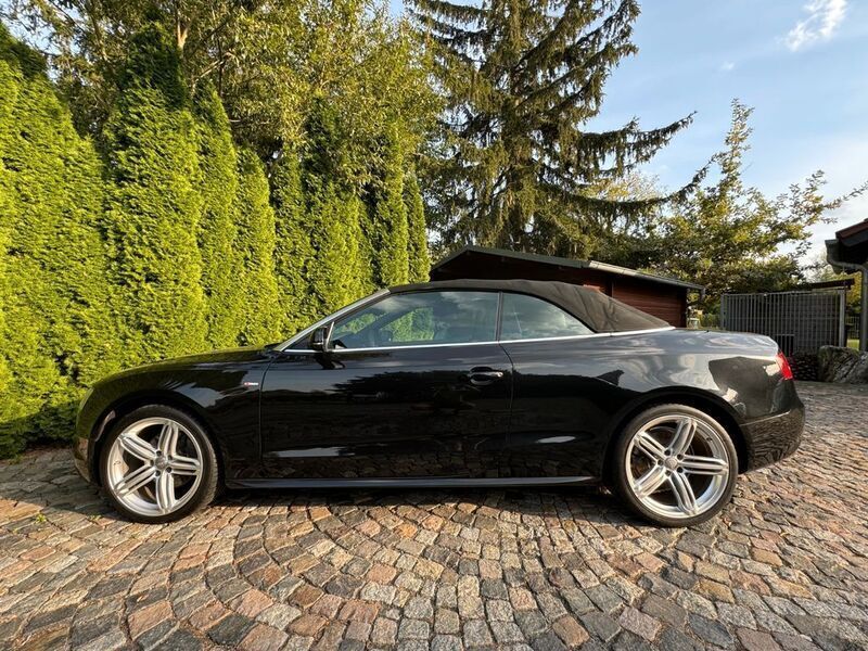 Schwarz Gebraucht 2011 Audi A5 Cabriolet S-Line Cabrio | 11.500 € (Superpreis) - Bild 1/4