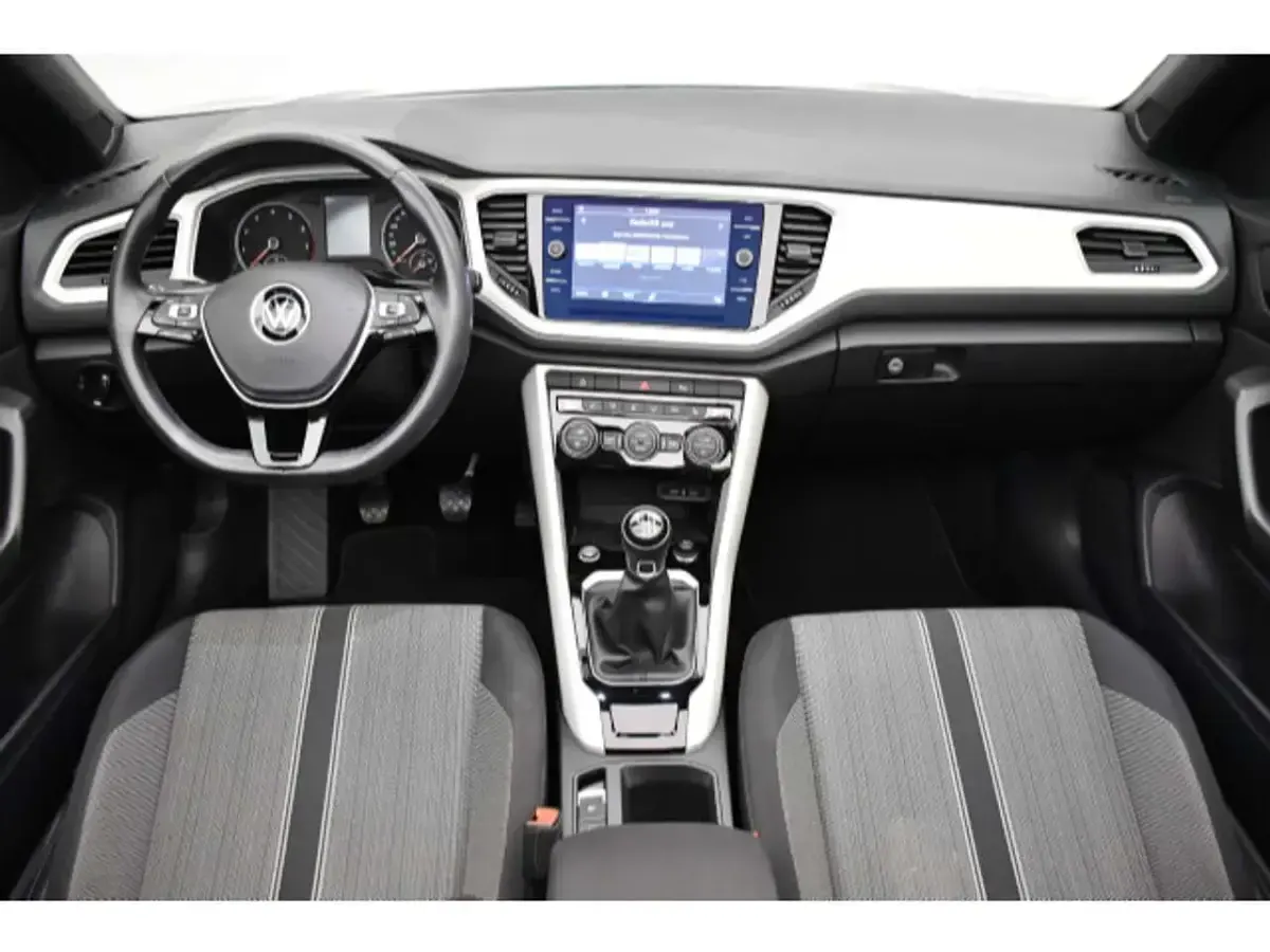 Gebraucht VW T-Roc Cabriolet Style 110 PS (80 kW) 2021 Rauchgrau metallic Cabrio