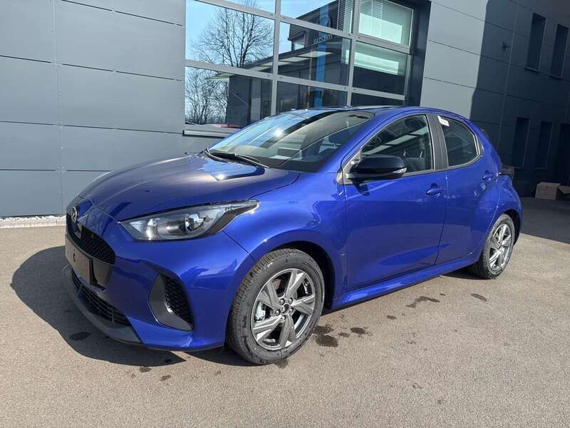 Glass blue Neu 2025 Mazda 2 Exclusive-Line Kleinwagen | 24.250 € (Fairer Preis) - Bild 1/4