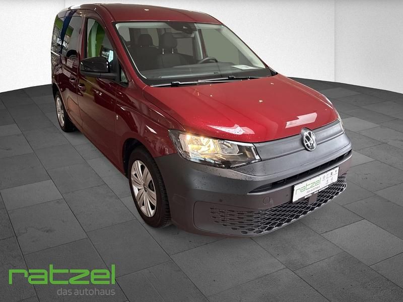Gebraucht VW Caddy Basis 122 PS (89 kW) 2020 Rot Van / Kleinbus