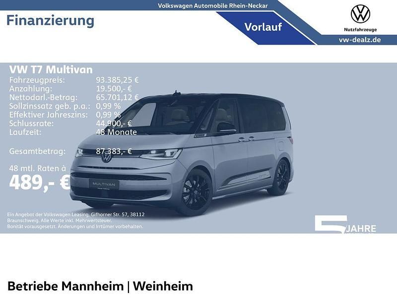 Neu VW Multivan Edition 245 PS (180 kW) 2026 Silber Van