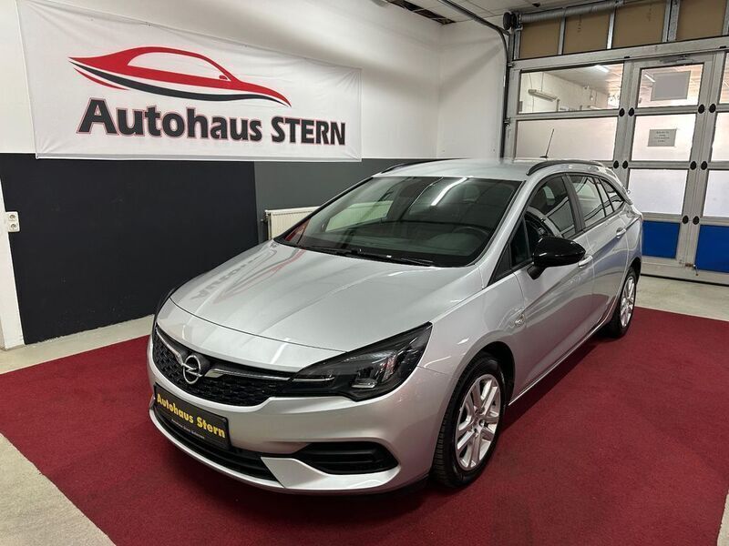 Silber Gebraucht 2021 Opel Astra Edition Kombi | 12.499 € (Guter Preis) - Bild 1/4