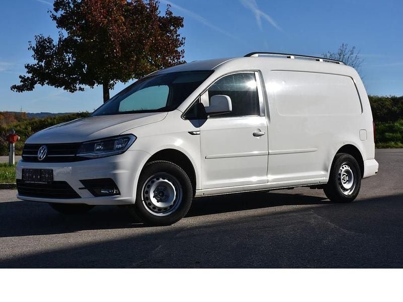 Candyweiss Gebraucht 2019 VW Caddy Maxi Trendline Van / Kleinbus | 13.455 € (Superpreis) - Bild 1/4