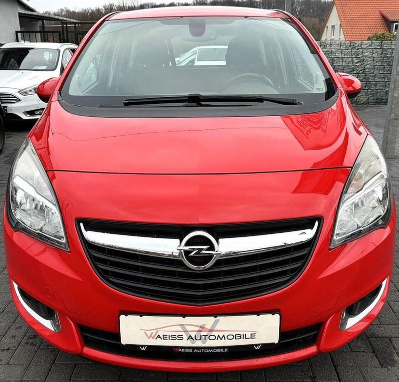 Gebraucht Opel Meriva Style 120 PS (88 kW) 2014 Rot Van / Kleinbus