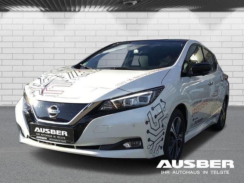 Brugt Nissan Leaf Tekna 110 kW (150 HK) 2019 Hvid Hatchback
