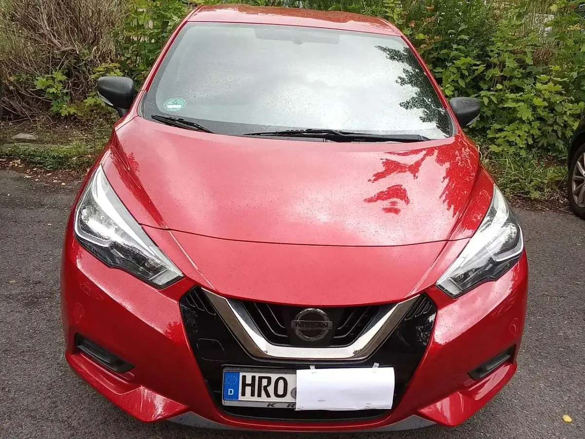 Gebraucht Nissan Micra Visia+ 71 PS (52 kW) 2019 Rot Kleinwagen
