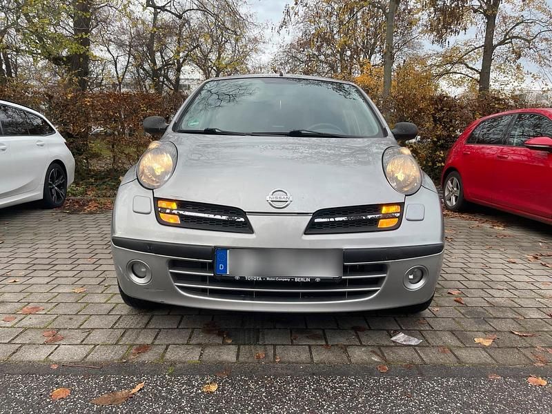 Silber Gebraucht 2006 Nissan Micra Kleinwagen | 3.600 € (Teuer) - Bild 1/4