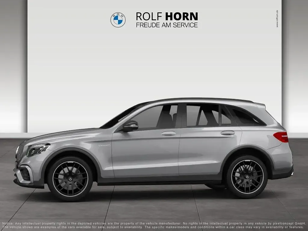 Gebraucht Mercedes GLC63 AMG AMG 476 PS (350 kW) 2020 Silber SUV