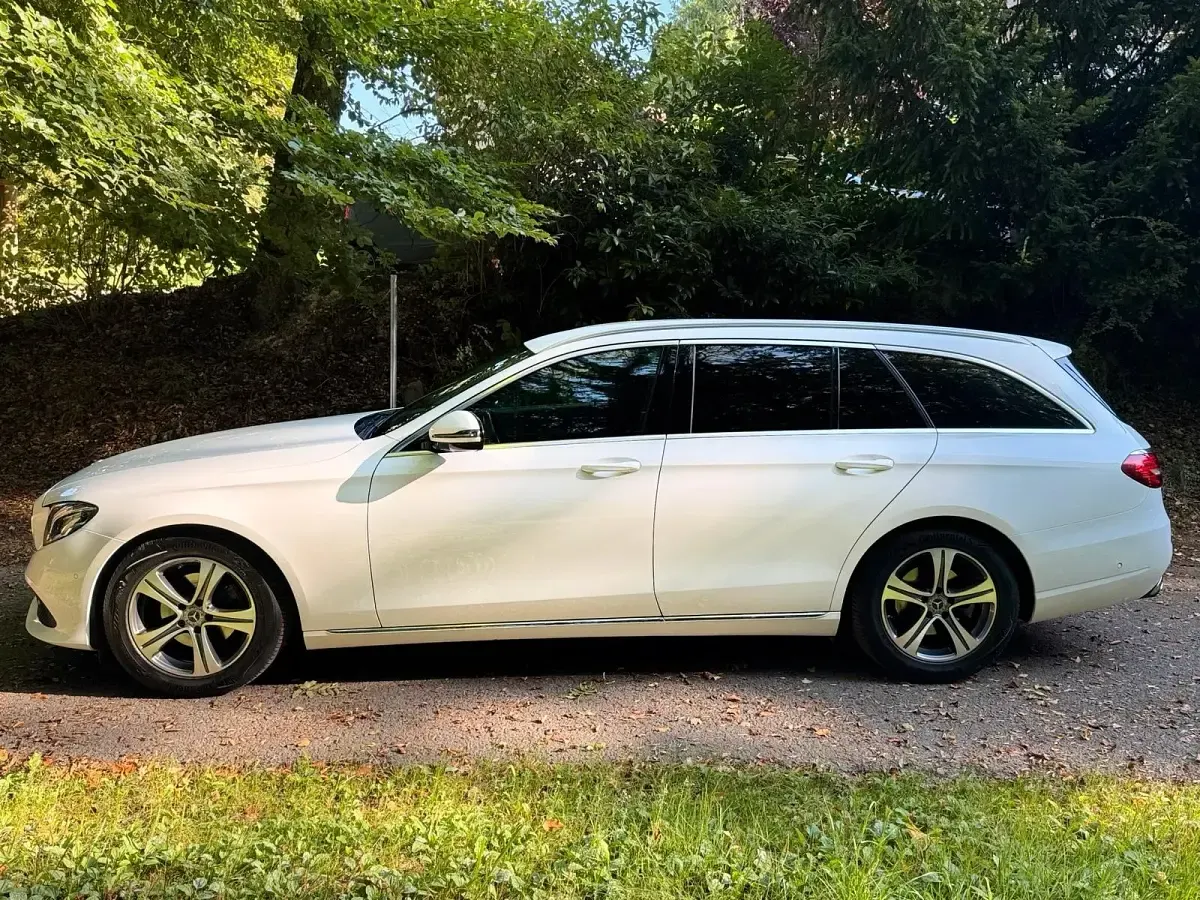 Brugt Mercedes E200 150 HK (110 kW) 2018 Hvid Stationcar