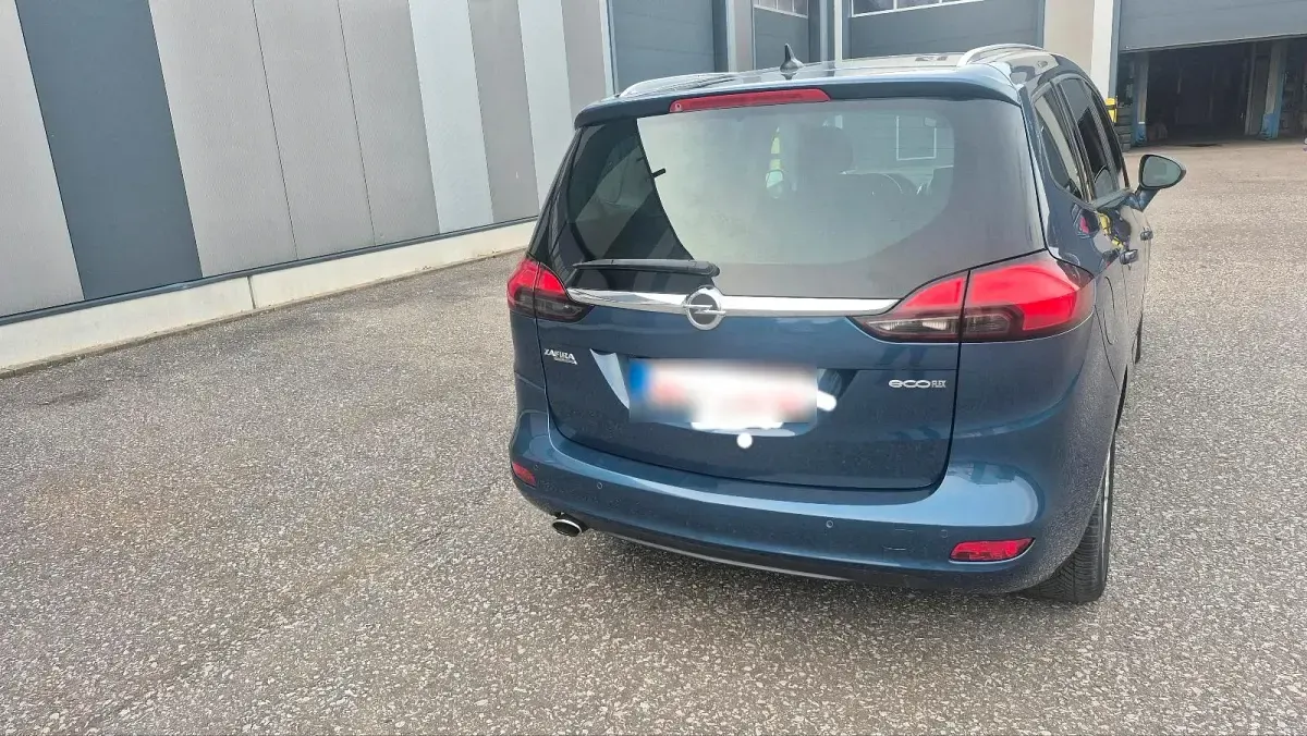 Gebraucht Opel Zafira 170 PS (125 kW) 2015 Blau Van / Kleinbus