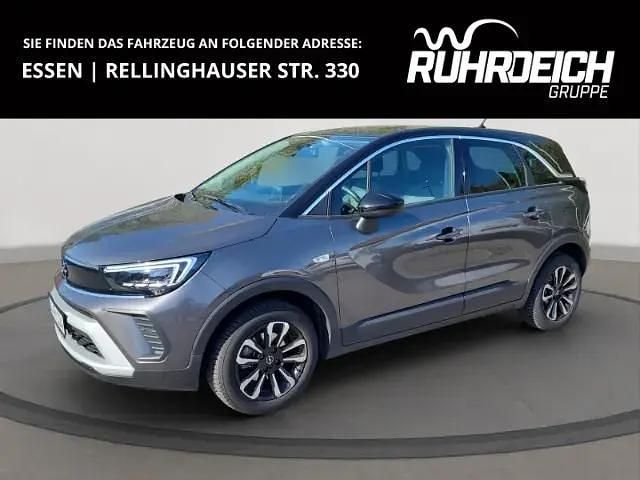 Vulkan grau (metallic) Gebraucht 2023 Opel Crossland Elegance SUV | 22.790 € (Teuer) - Bild 1/4