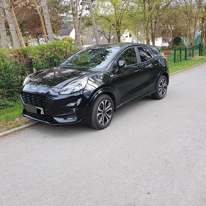 Schwarz Gebraucht 2022 Ford Puma ST-Line SUV | 18.050 € (Superpreis) - Bild 1/4