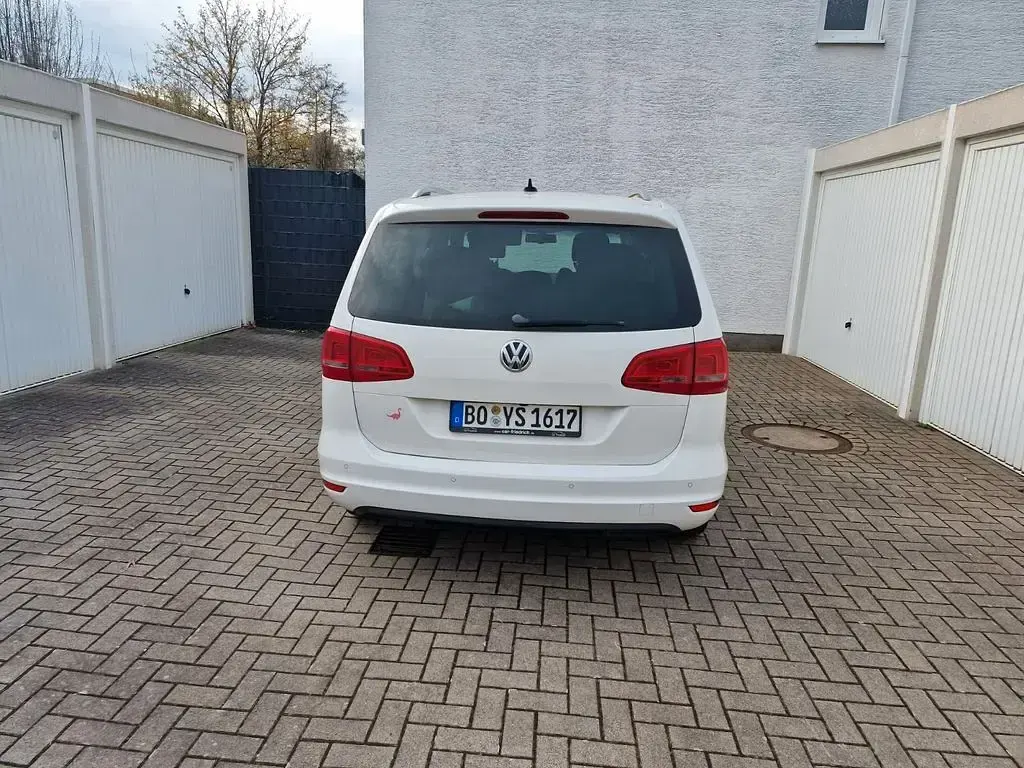 Brugt VW Sharan Life 150 HK (110 kW) 2014 Hvid MPV