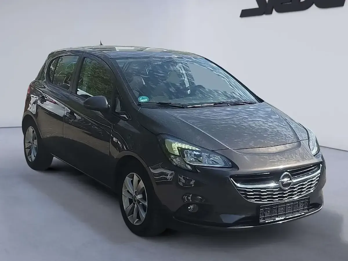 Używany Opel Corsa drive 90 KM (66 kW) 2016 Szary Hatchback