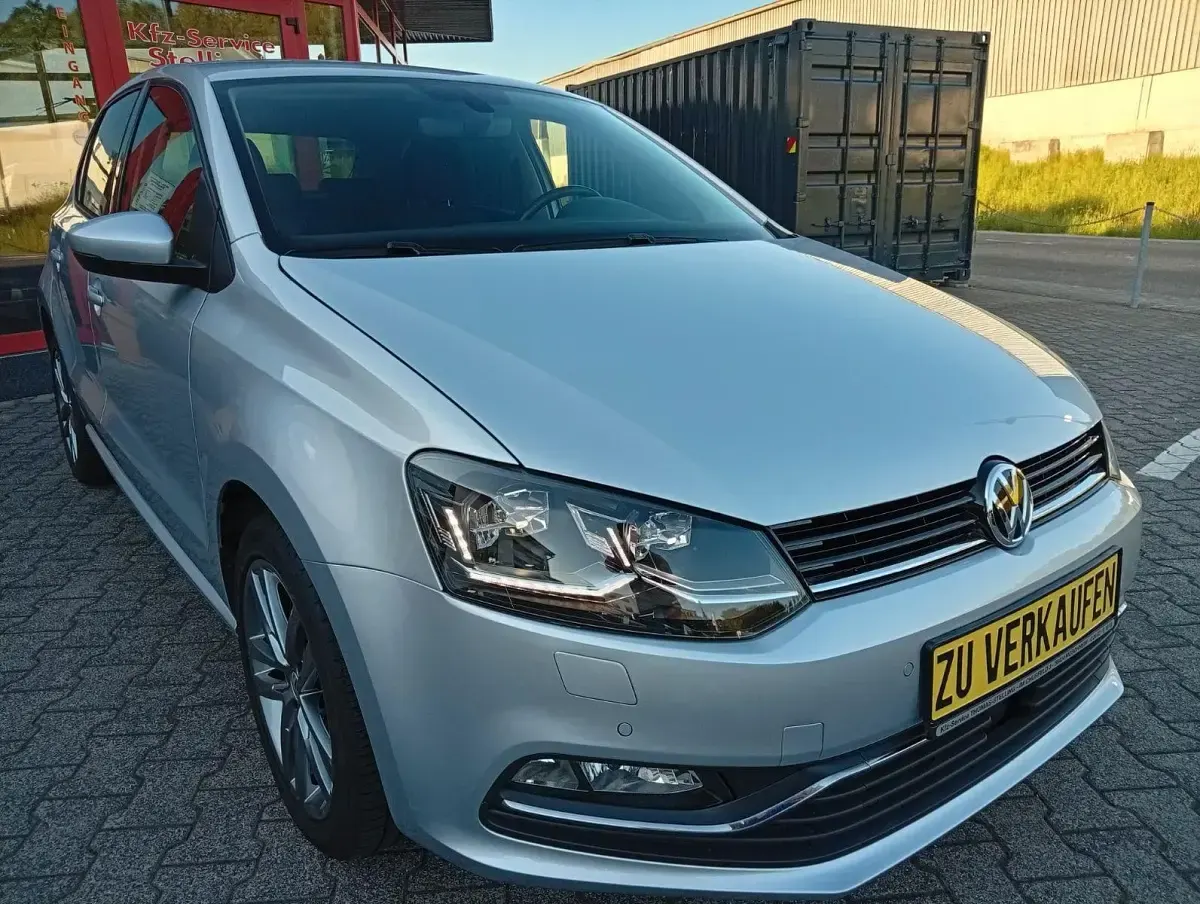 Gebraucht VW Polo Allstar 75 PS (55 kW) 2017 Silber Kleinwagen