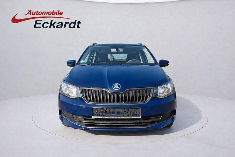 Gebraucht Skoda Fabia 75 PS (55 kW) 2017 Blau Kombi