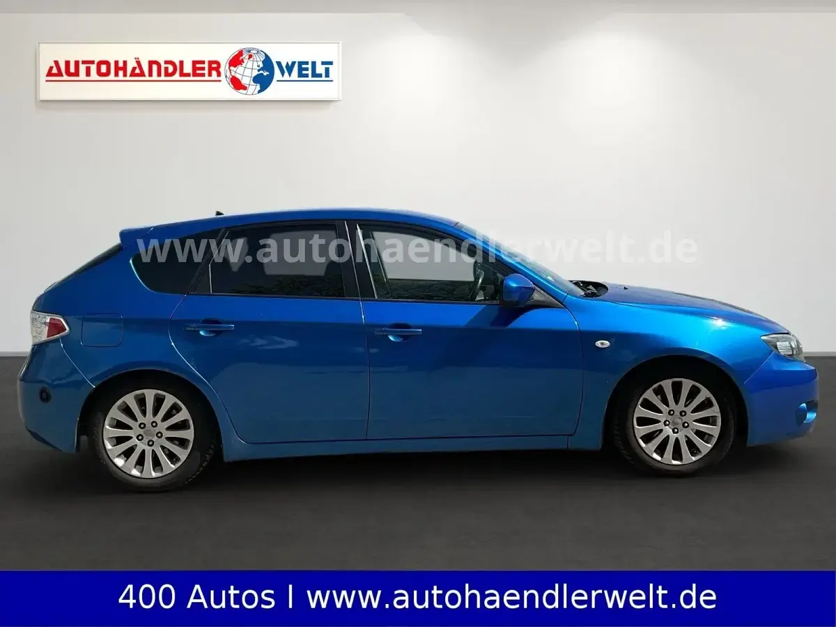 Gebraucht Subaru Impreza Active 150 PS (110 kW) 2008 Blau Limousine