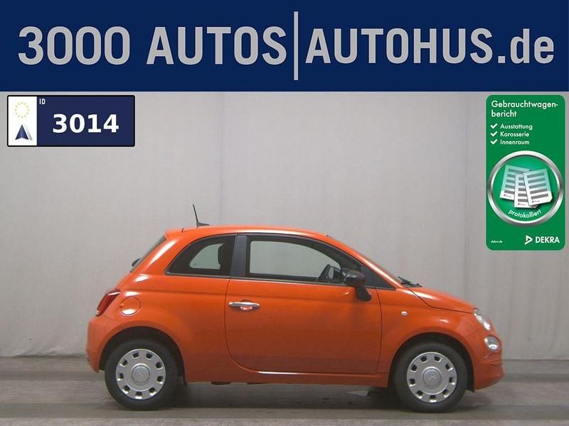 Orange Gebraucht 2021 Fiat 500 Kleinwagen | 9.980 € (Guter Preis) - Bild 1/4