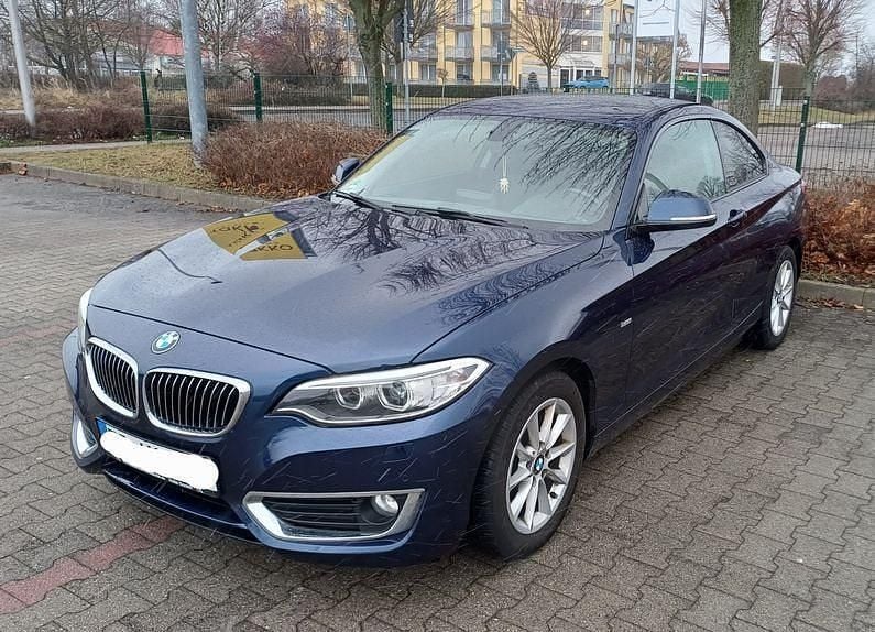 Gebraucht BMW 220 Luxury Line 190 PS (139 kW) 2015 Blau Coupé