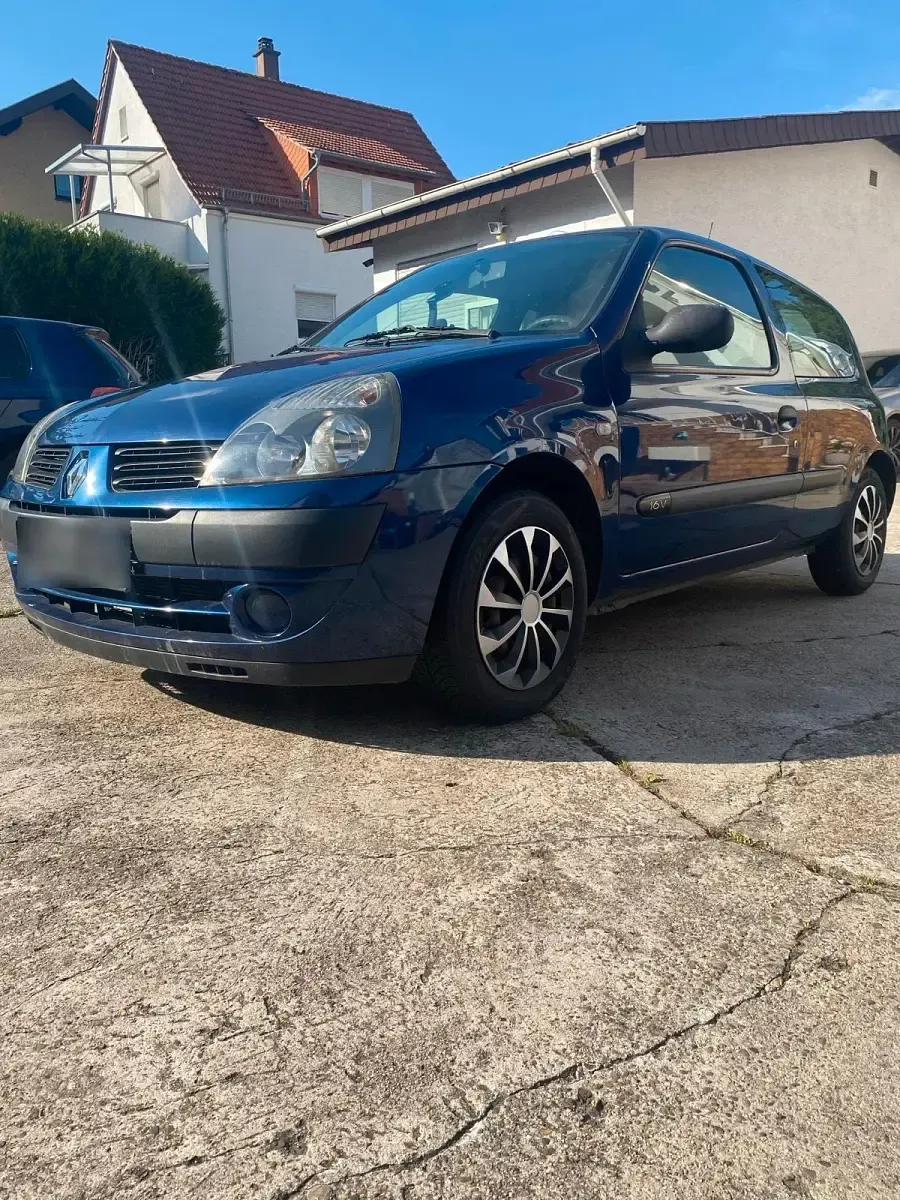 Gebraucht Renault Clio 75 PS (55 kW) 2004 Blau Kleinwagen