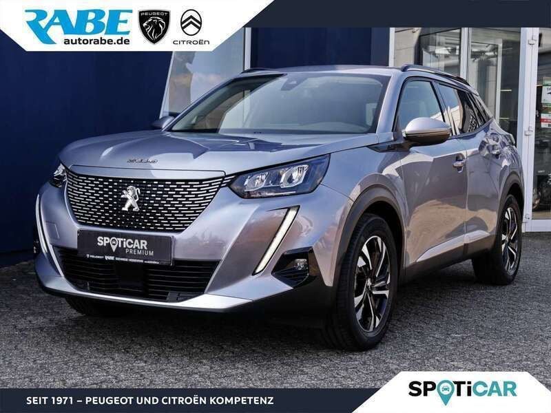 Silber Gebraucht 2021 Peugeot e-2008 Allure SUV | 16.870 € (Guter Preis) - Bild 1/4