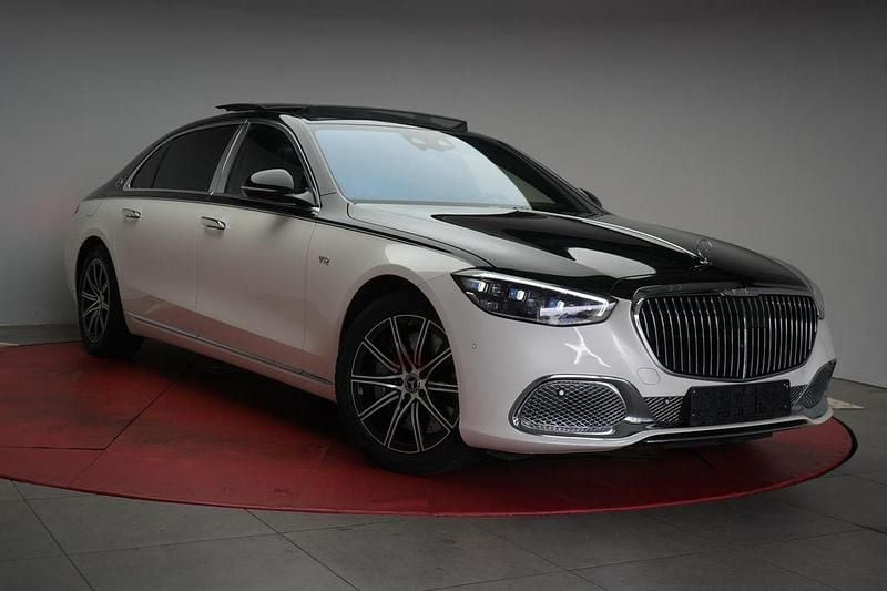 Weiß Gebraucht 2021 Mercedes S650 Maybach Limousine | 169.900 € - Bild 1/4