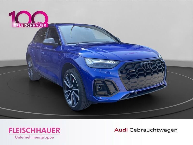 Ultrablau metallic Gebraucht 2024 Audi Q5 S-Line SUV | 59.990 € - Bild 1/4