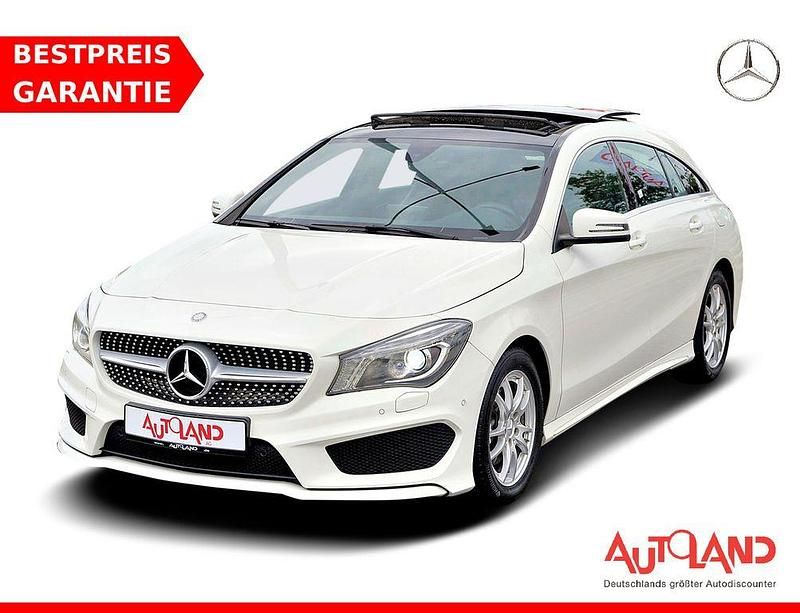 Weiß Gebraucht 2015 Mercedes CLA200 AMG line Kombi | 19.990 € (Etwas zu teuer) - Bild 1/4