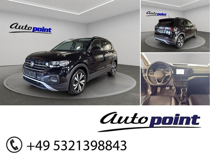 Schwarz Gebraucht 2022 VW T-Cross Design SUV | 17.450 € (Superpreis) - Bild 1/4