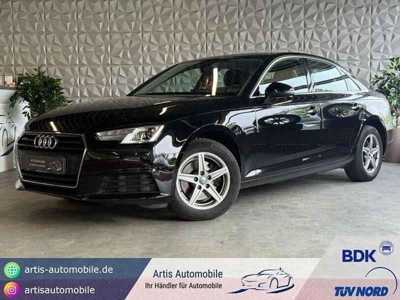 Brillantschwarz Gebraucht 2019 Audi A4 Sport Limousine | 20.490 € (Guter Preis) - Bild 1/4