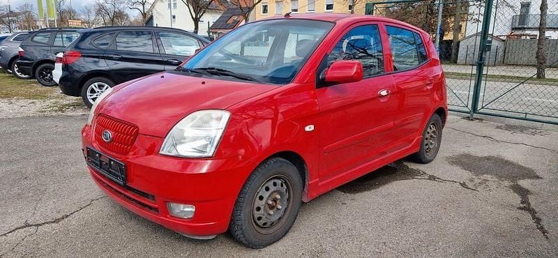 Gebraucht Kia Picanto EX 65 PS (47 kW) 2007 Rot Kleinwagen