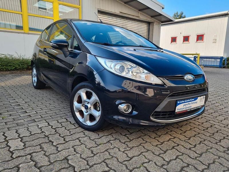 Schwarz Gebraucht 2008 Ford Fiesta Titanium Kleinwagen | 2.699 € (Etwas zu teuer) - Bild 1/4